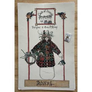 Shivers BY CIRCLE OF FRIENDS Designed By Anne McKinney #061 w Tiny‎ Seed Pack